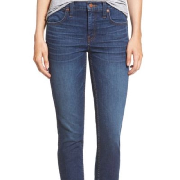 Madewell Denim - Madewell High riser crop jeans